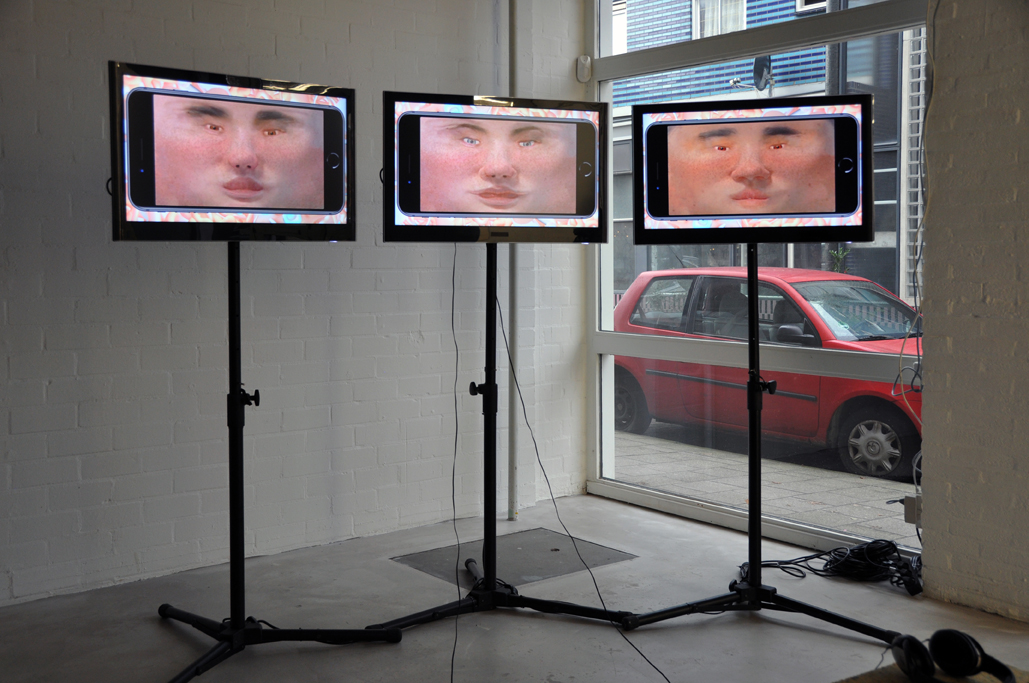 Helena Vinent, Hard Persistence (2020), HD video, triple channel, colour, sound, 17 min 23 s loop, three 55" TV screens